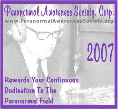 paranornmal awareness